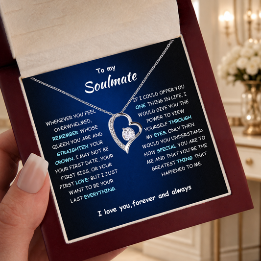 Soulmate Soul Spark Necklace gift - additional supplier product photograph
