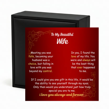 Love of My Life Necklace - Personalized Sign-Off
